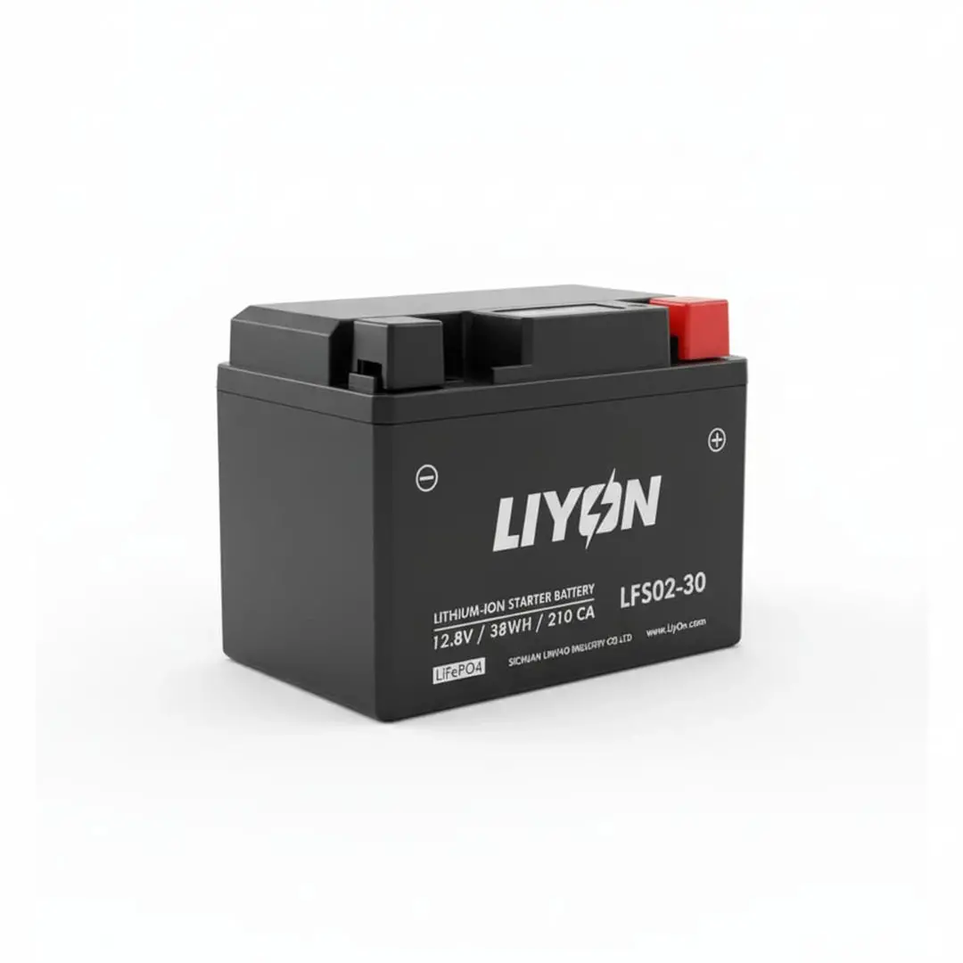 Liyon Lfs02-30 12V Lifepo₄ Lithium Motorcycle Battery Ytz7s – 210A Cca, Lightweight 3Ah Compact Starter Upgrade For Motorcycles, Atvs, Scooters & Powersports Vehicles 1