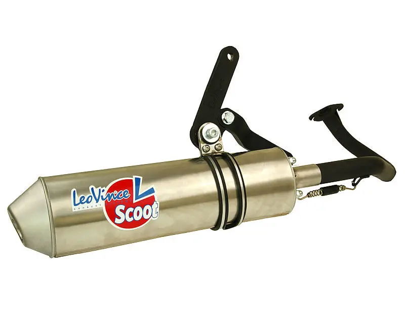 Leo Vince Exhaust For The Kymco Agility And Most Scooters With Gy6 50Cc Engine 1