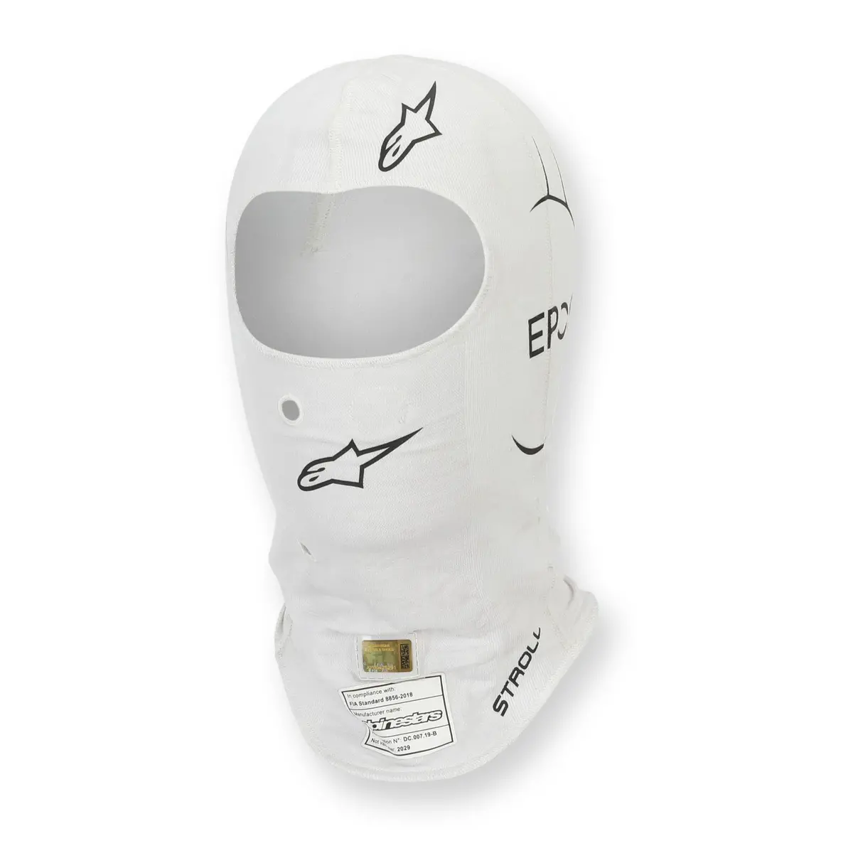 Season Launch Lot 132 - Lance Stroll 2022 Gp Used Aston Martin Balaclava 1