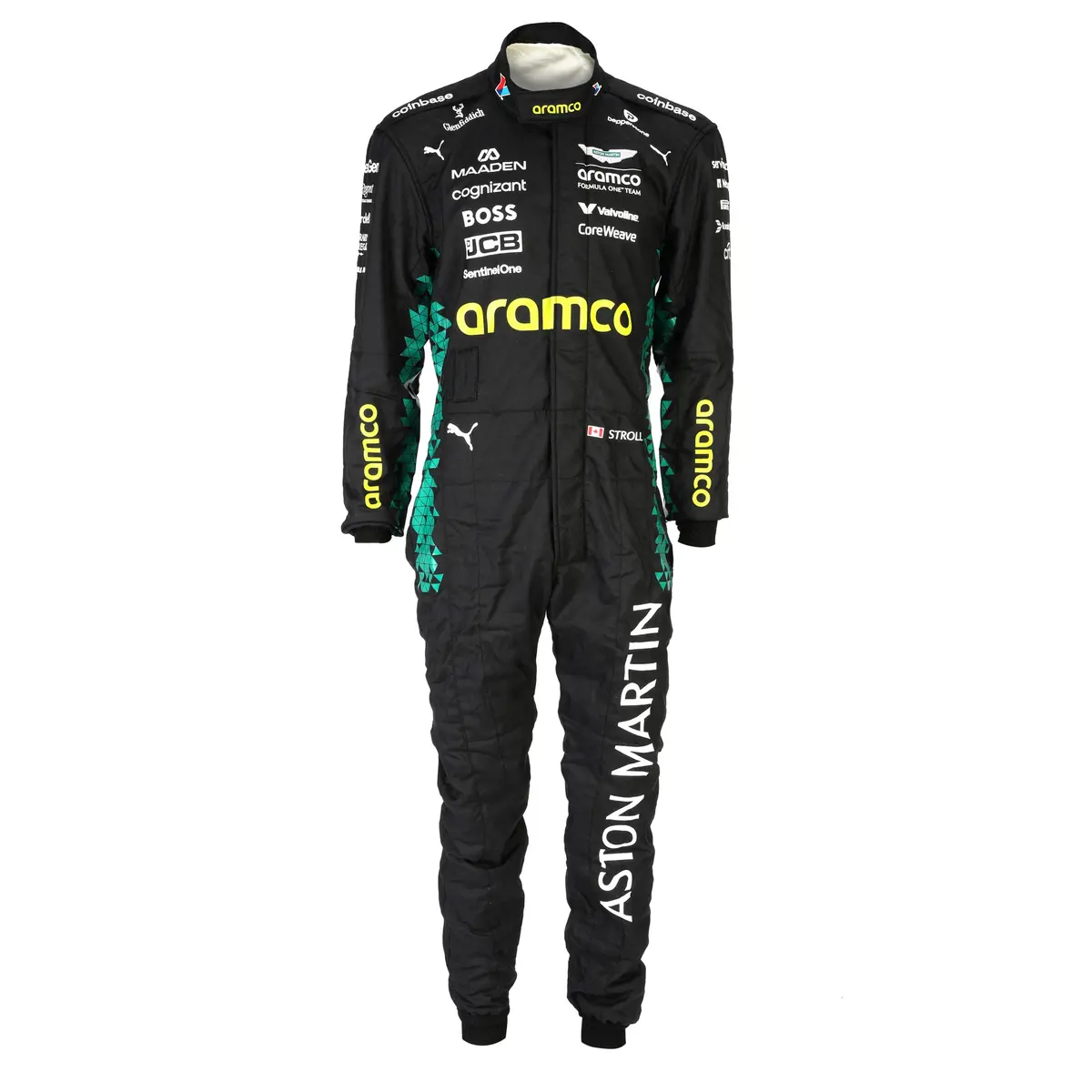 Season Launch Lot 158 - Lance Stroll Aston Martin F1 Team 2025 Race Suit - Austin Gp 1