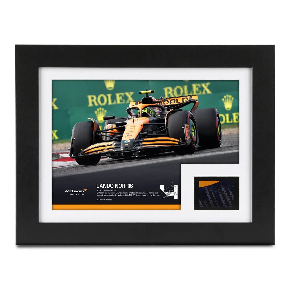 Lando Norris 2024 Mclaren F1 Team Bodywork & Photo - Chinese Gp 1