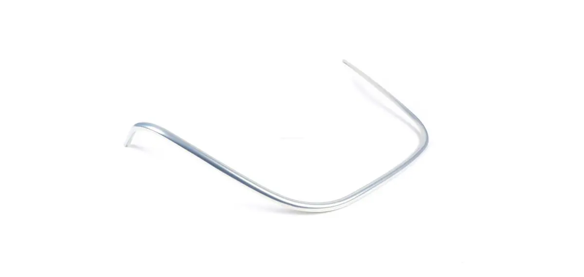 Leg Shield Beading Left Piaggio Silver | Vespa Gts 125-300Cc 1