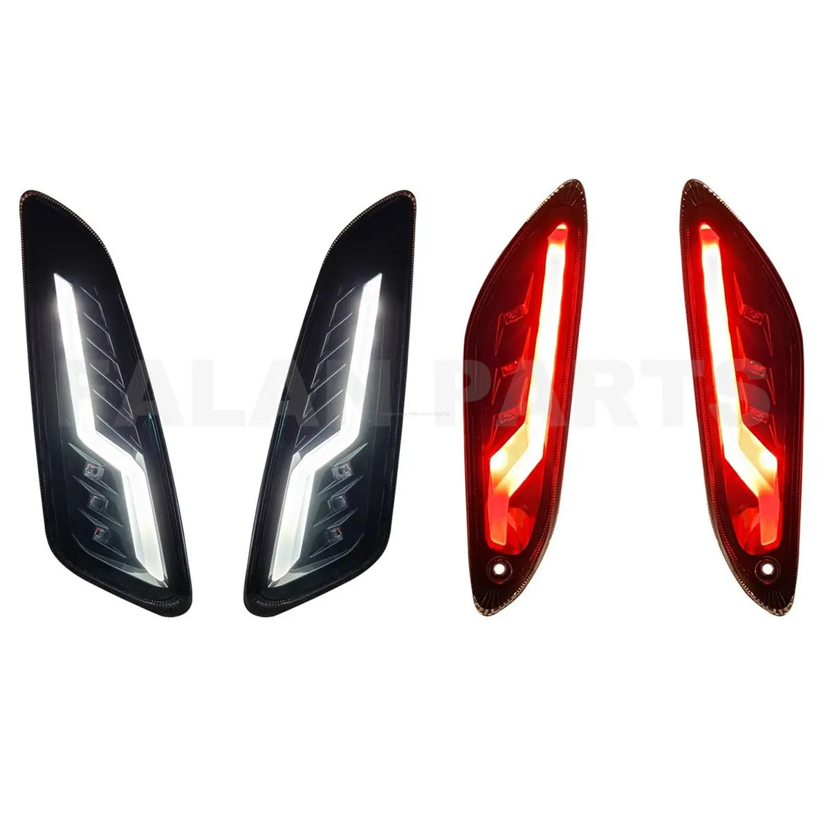 Level 10 Led Turn Signals Kit Indicator | Vespa Sprint/ Primavera 50-150Cc 1