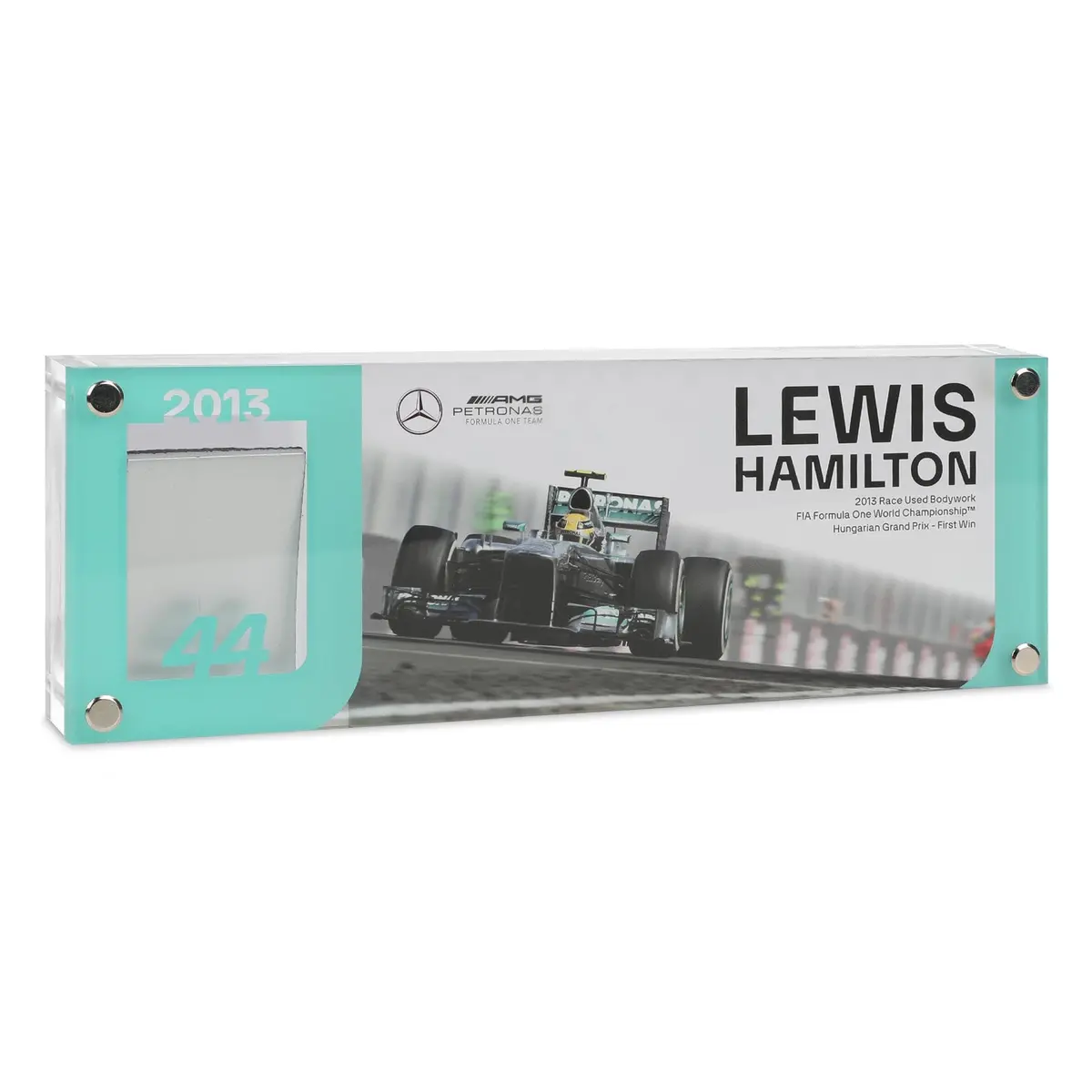 Lewis Hamilton 2013 "First Win" Bodywork In Acrylic - Hungarian Gp 1
