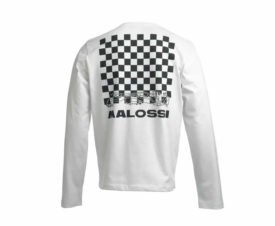 Long Sleeve Shirt Malossi Griffe "Pattern Logo" 1