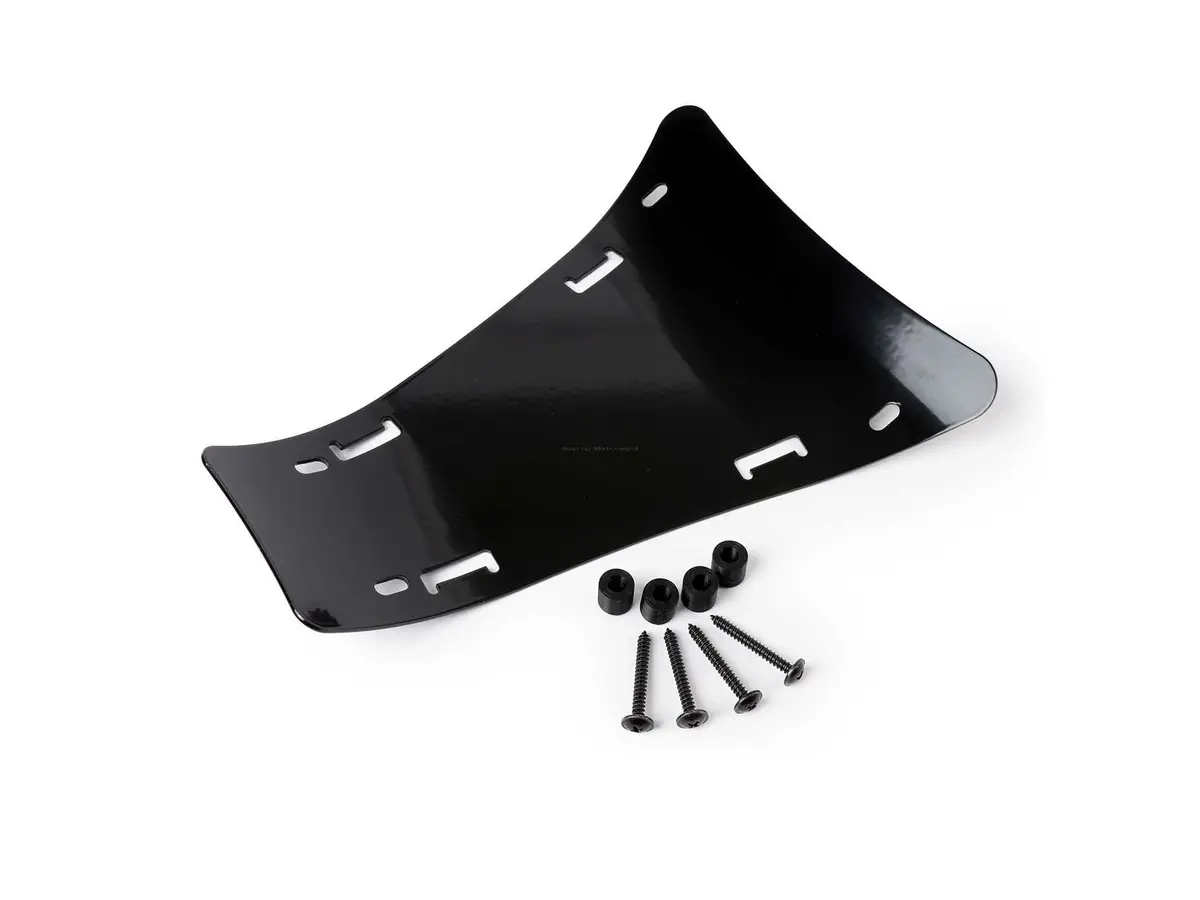 Luggage Carrier Floor Board Jailbreak Customs Footplate 2.0 Gloss Black | Vespa Gts/Gts Super/Gtv/Gt 60/Gt L 125-300Cc 1
