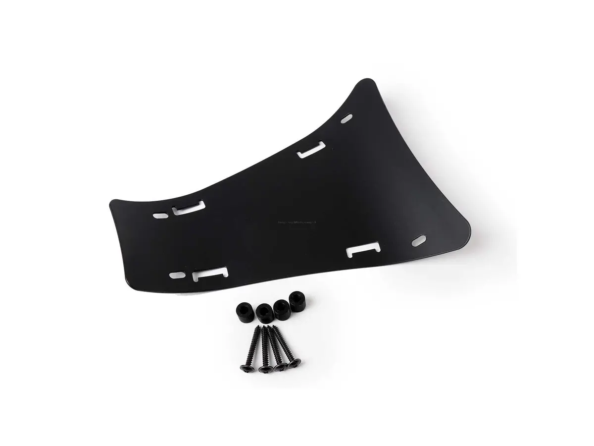 Luggage Carrier Floor Board Jailbreak Customs Footplate 2.0 Matt Black | Vespa Gts/Gts Super/Gtv/Gt 60/Gt L 125-300Cc 1