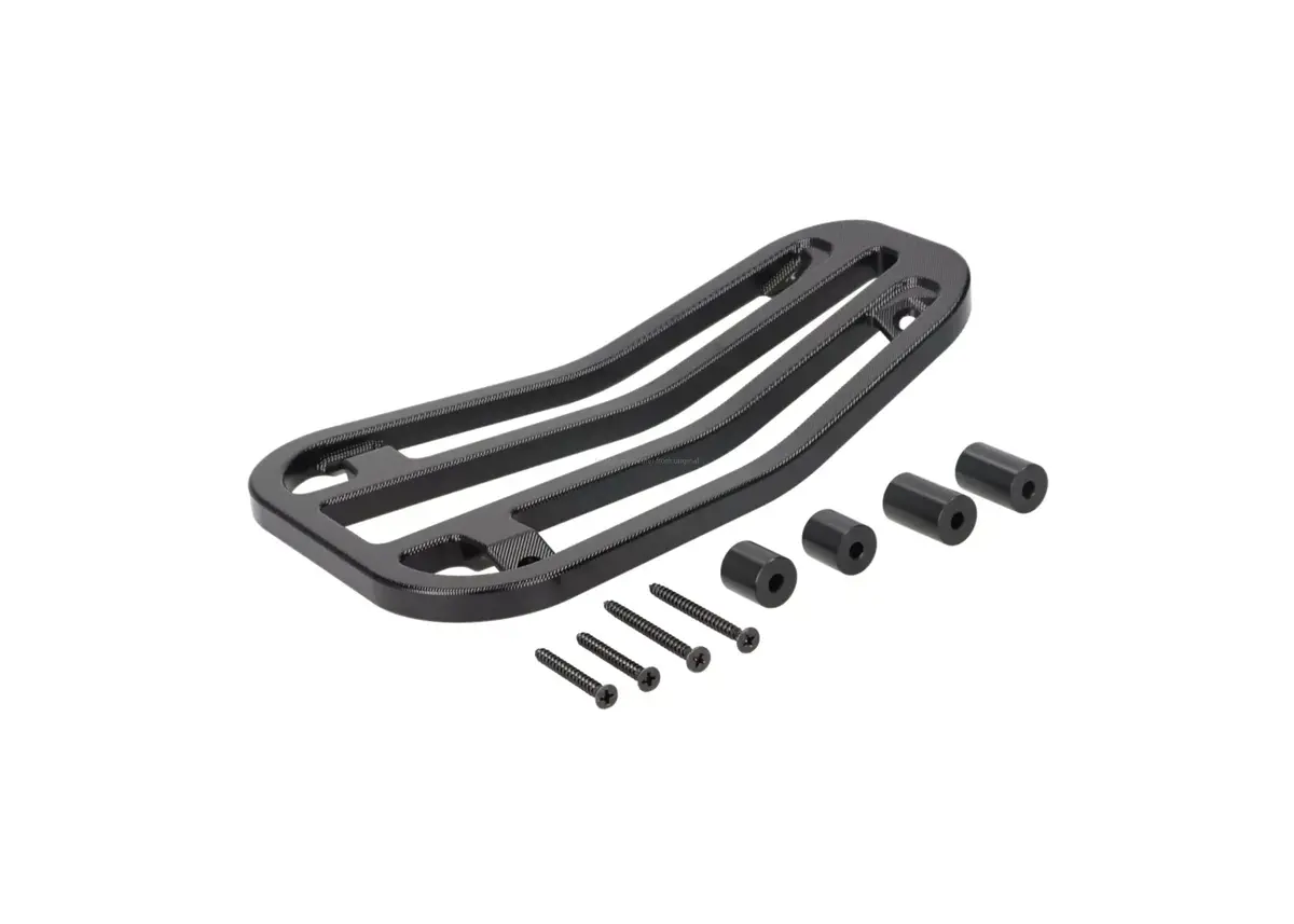 Luggage Carrier Floor Board Moto Nostra Cnc Black | Vespa Primavera/Sprint 50-150Cc 1