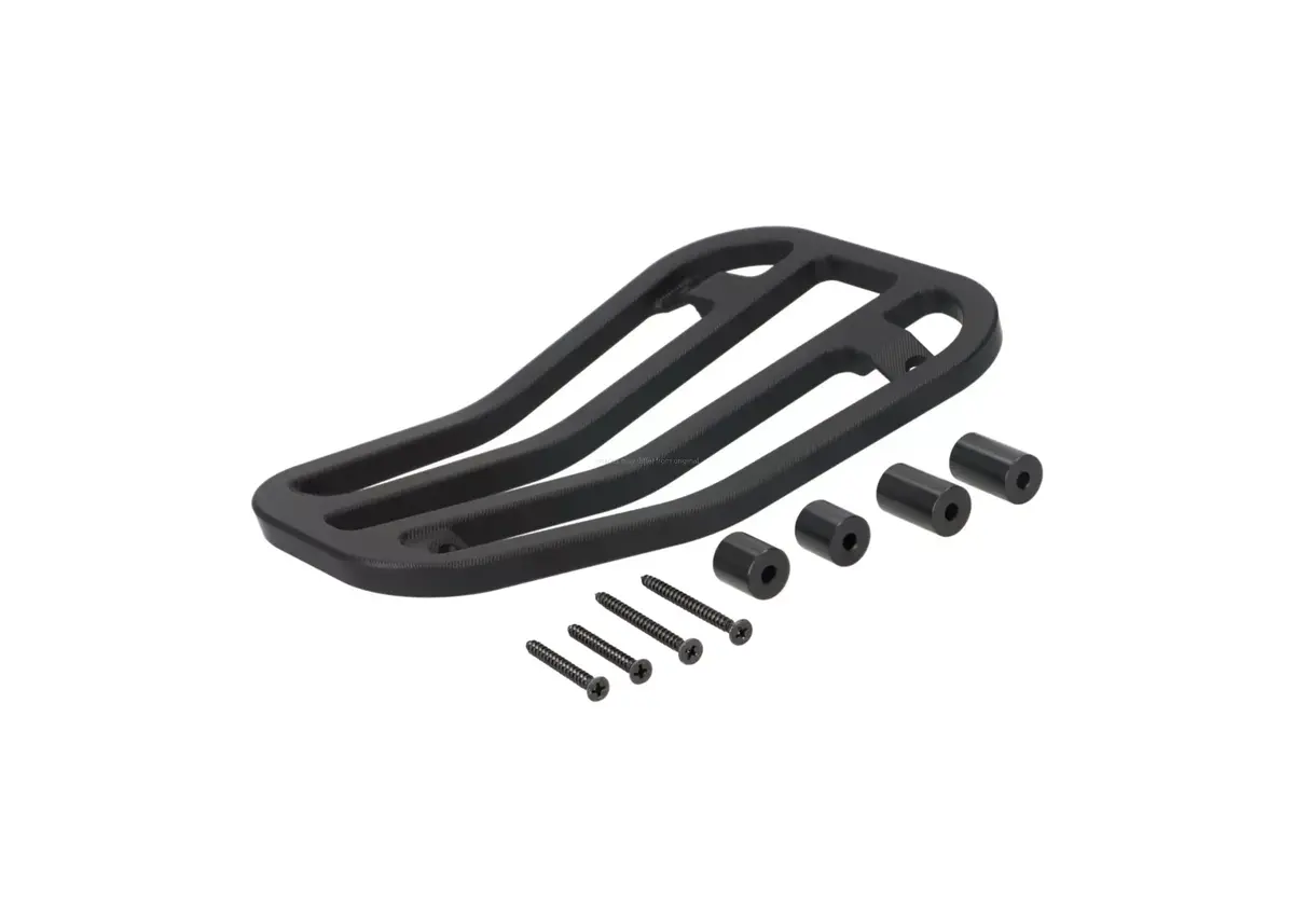 Luggage Carrier Floor Board Moto Nostra Cnc Matt Black | Vespa Primavera/Sprint 50-150Cc 1
