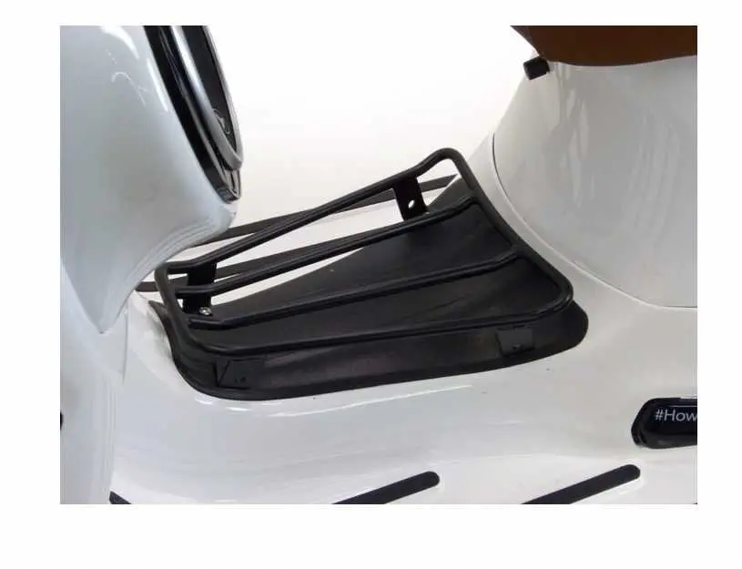 Luggage Carrier Floorboard Moto Nostra Matt Black | Vespa Gts/Gtv/ Gtl/Gt 125-300 Cc 1
