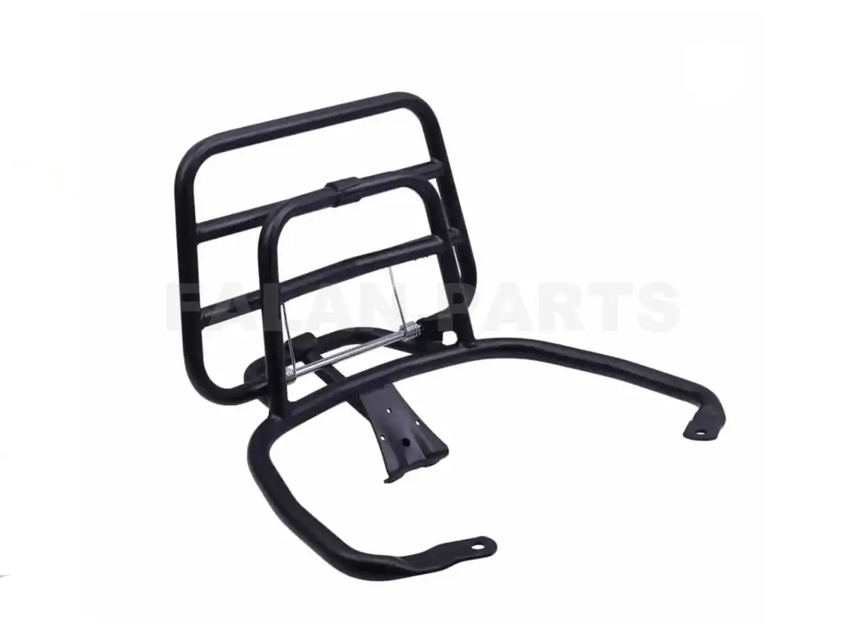 Luggage Carrier Rear Fp-Parts Matt Black | Vespa Primavera/Sprint 50-150Cc 1