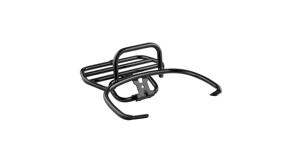 Luggage Rack Rear Fa Italia Gloss Black | Vespa Gts/Gts Super/Gtv/Gt 60, 125-310Cc 1
