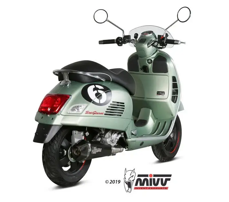 Mivv Delta Race Full Exhaust System | Vespa Gts/ Gts Super/Gtv/ Gt 60 125-300Cc I.E. 4T Lc 1