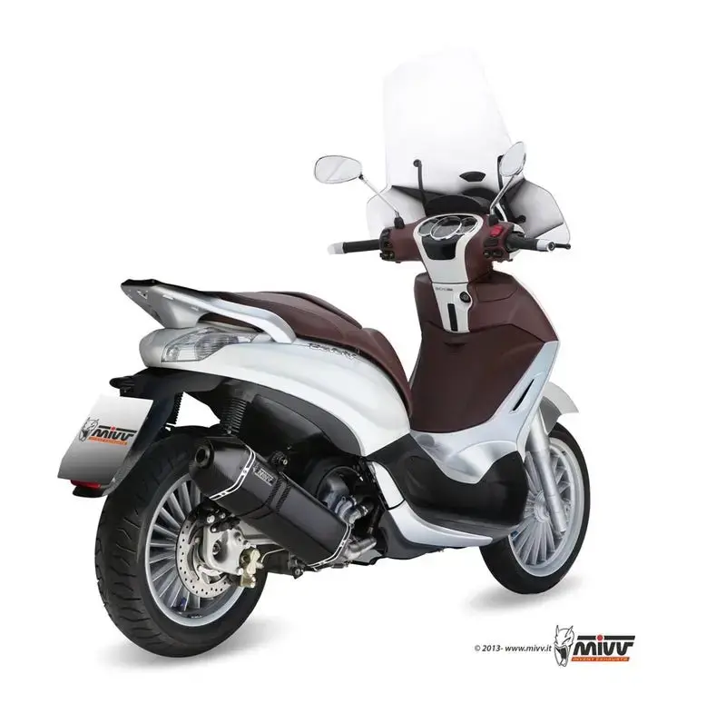 Mivv Speed Edge Full Exhaust System | Piaggio Beverly 300Cc 1