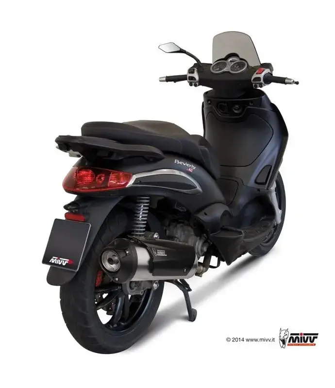 Mivv Urban Full Exhaust System | Piaggio Beverly 250Cc 1