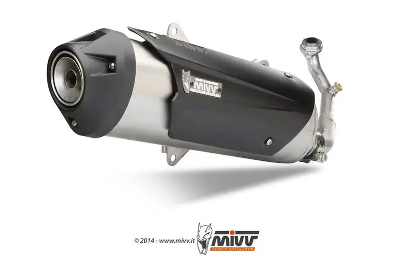 Mivv Urban Full Exhaust System | Piaggio Mp3 500Cc 1