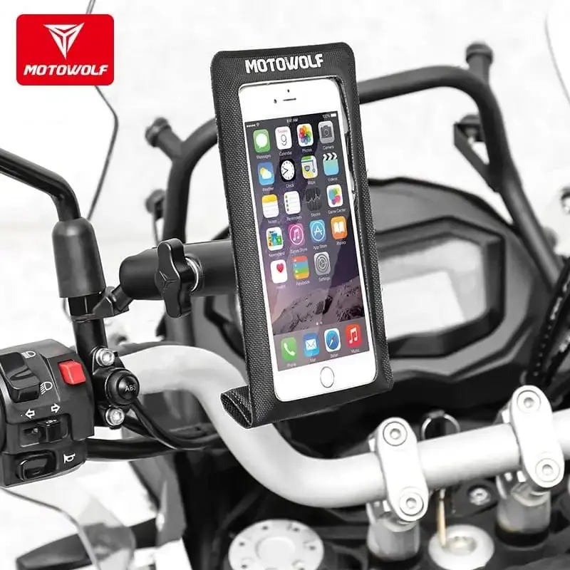 Motowolf Waterproof Mobile Stand, Phone Holder For Jetski, Motorcycle, Atv. 1