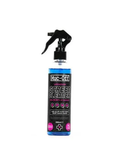 Muc-Off Antibacterial Screen Cleaner - 250Ml Spray 1