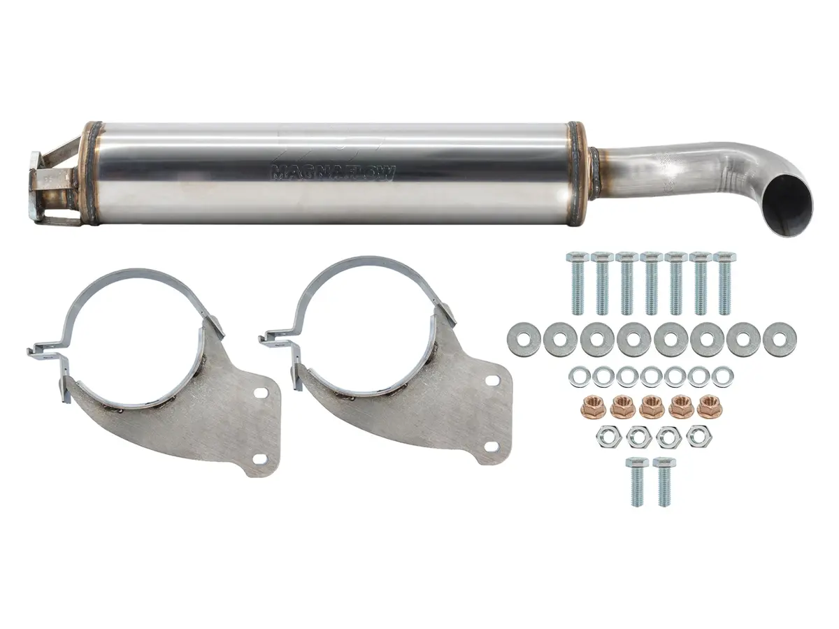 Gowesty Stainless Muffler And Saddle Bundle [Vanagon] 1