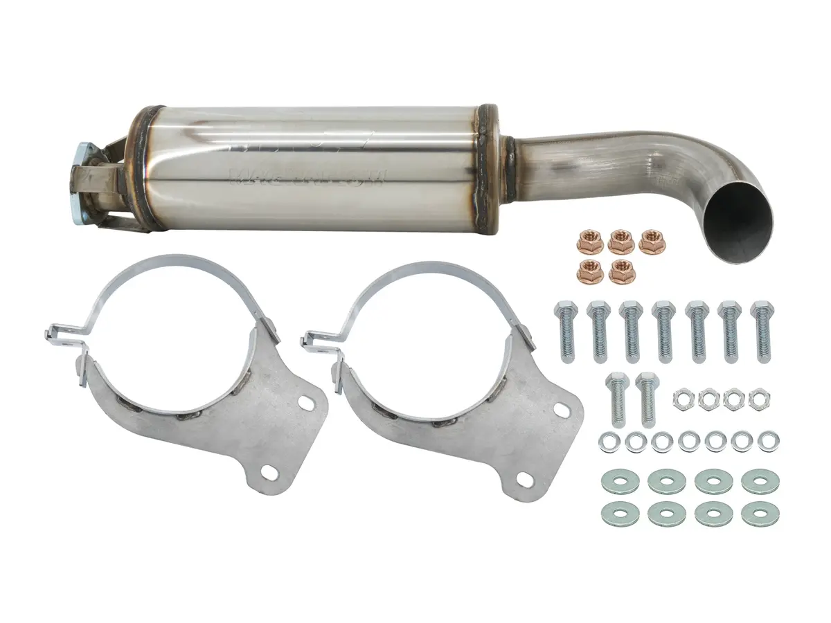 Stainless Muffler And Saddle Bundle - Sport Version [Vanagon] 1
