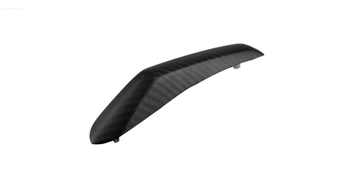 Carbon Fiber Mudguard Crest Fp Parts Matte | Vespa Gts/Gts Super 125/300Cc (`23-) 1