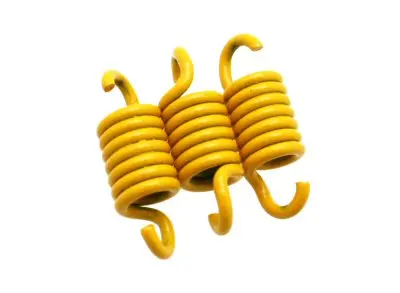 Yellow 1500 Rpm Clutch Springs For Yamaha Zuma And Minarelli Scooters 1