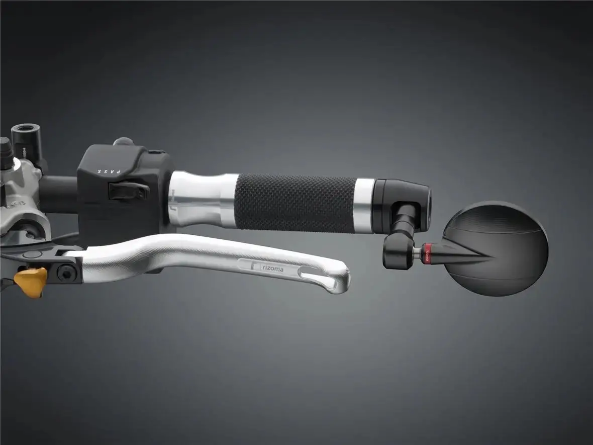 Mirror Handlebar Ends Rizoma Spy-R Right Or Left | Vespa Lx/Lxv/S/Gts Models 1
