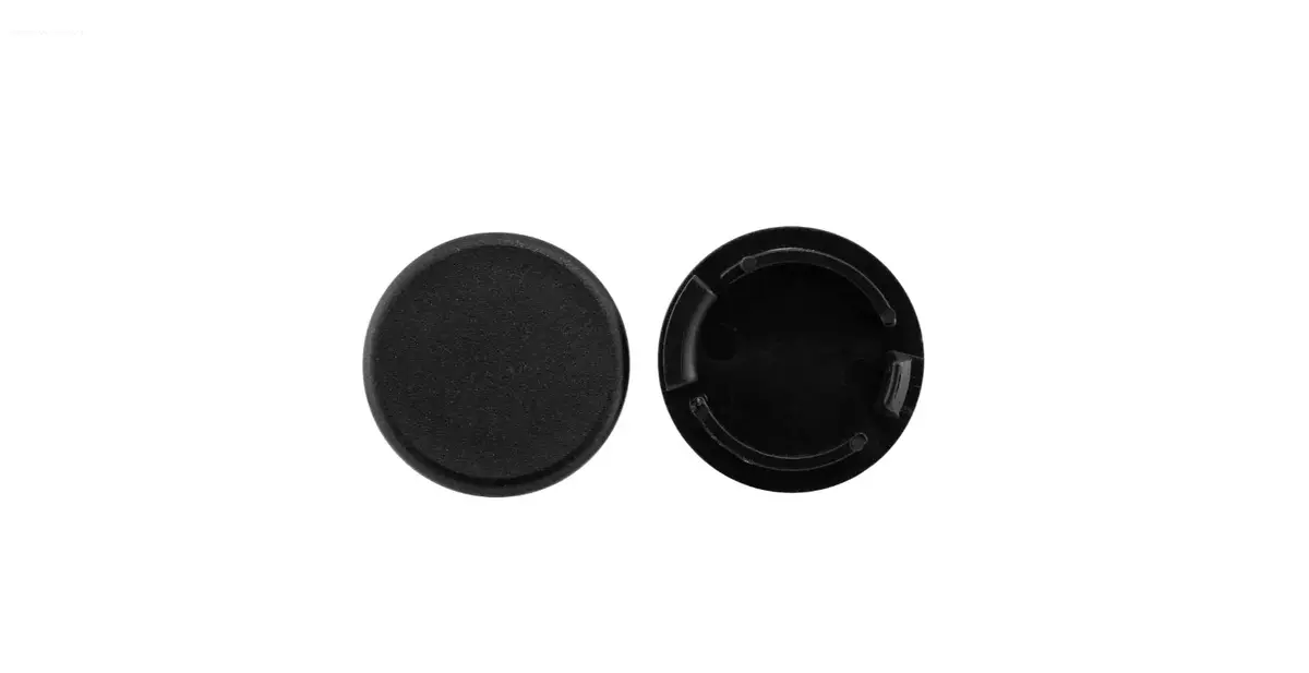 Mirror Hole Cover Set Matt Black Convinto 98/A | Vespa Gts/Gts Super 125-300Cc (2023-) 1