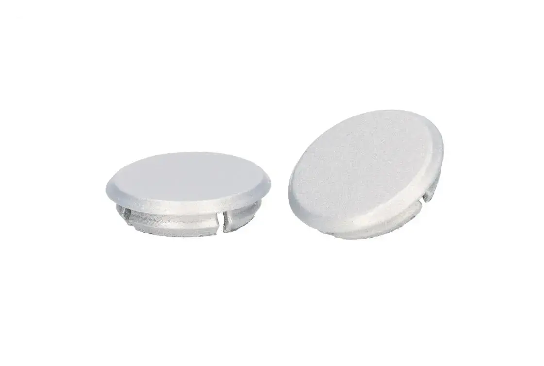 Mirror Hole Covers Moto Nostra Grigio Entusiasta (G23) | Vespa Gts 125-300Cc Hpe ('22-) 1