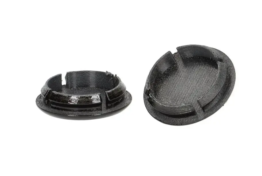 Mirror Hole Covers Moto Nostra Nero Deciso (94) | Vespa Gts 125-300Cc Hpe ('22-) 2
