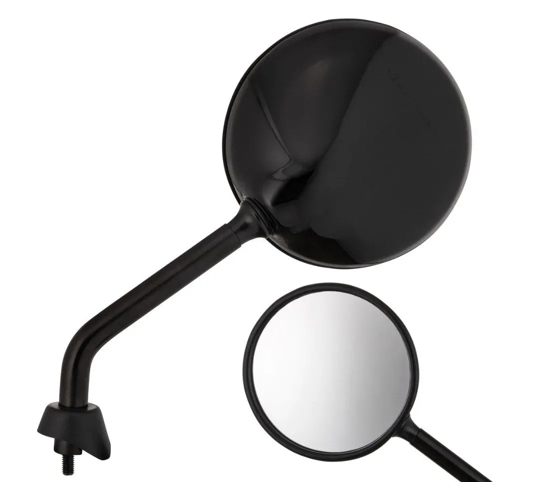 Mirror Set Sip "Shorty" Gloss Black | Vespa Gts Hpe Models ('19-) 125-300Cc 1
