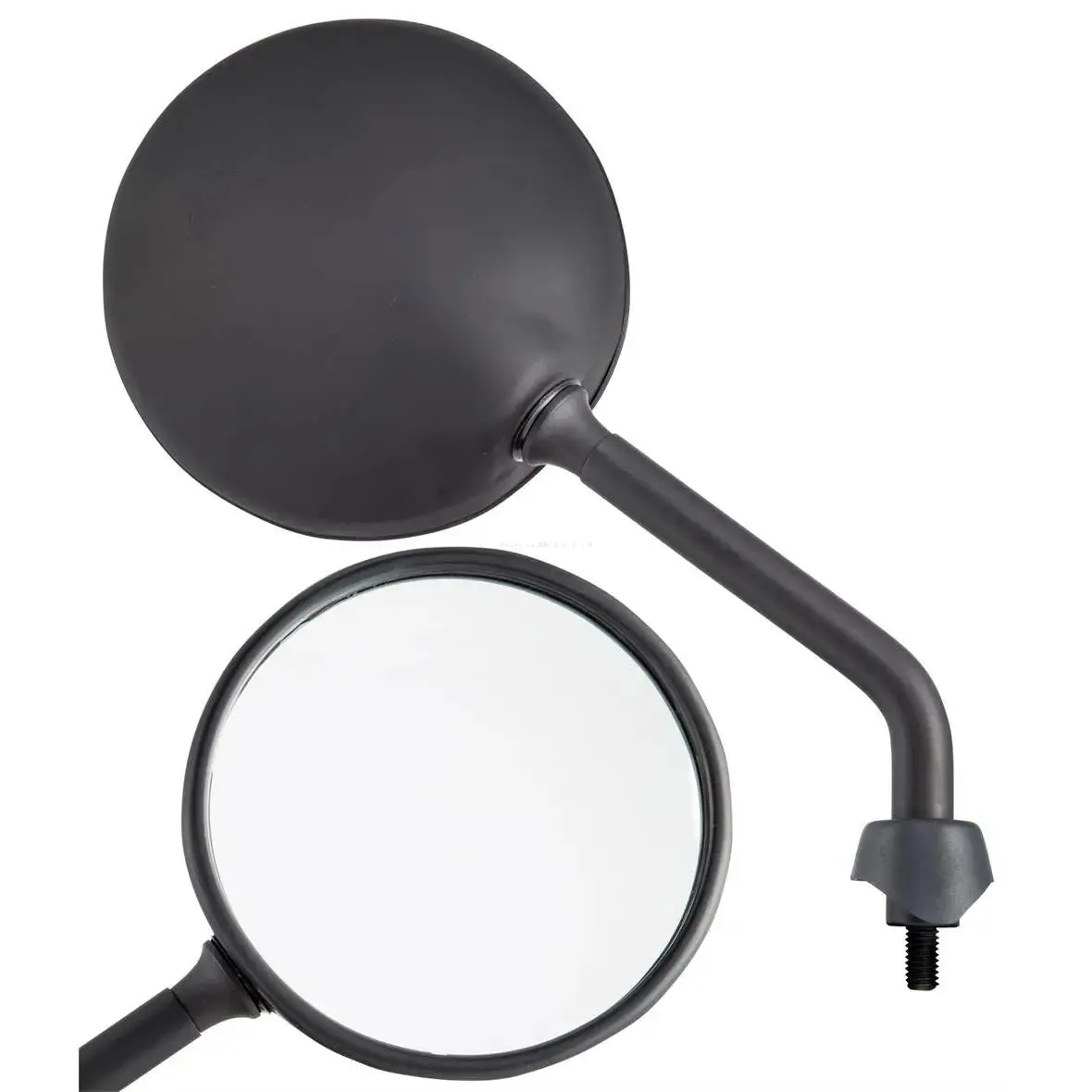 Mirror Sip "Shorty" Gloss & Matt Black | Vespa Lx/Lxv/S/Gts Models 50-300Cc 1