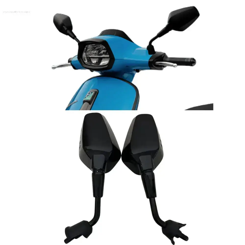 Mirror Set Facelift M8 Gloss Black | Vespa Sprint/Primavera 50-150Cc (-24') 1