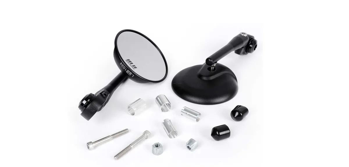 Mirror Set Moto Nostra Matt Black | Vespa Gt/Gts/ Gtv/Gtl 125-300Cc 1