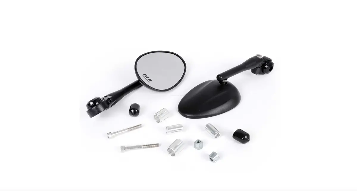 Mirror Set Moto Nostra Matt Black | Vespa Gts/Gt/ Gtv/Gtl 125-300Cc 1