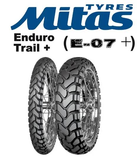 Mitas Enduro Trail+ (E 07+) 90/90-21 & 130/80-17 Combo 1