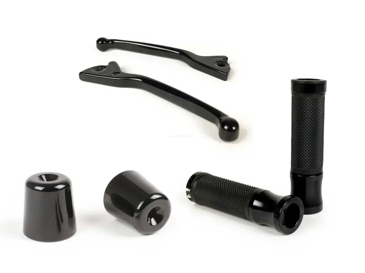Moto Nostra Xl Accessories Pack Gloss Black | Vespa Gts Models 125/300Cc 1
