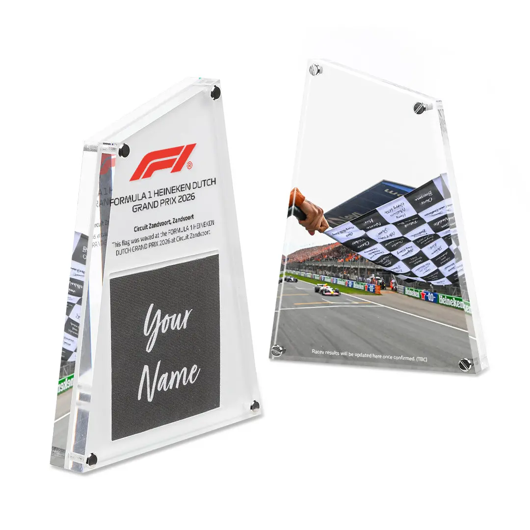 Own The Chequered Flag - 2026 Dutch Grand Prix 1