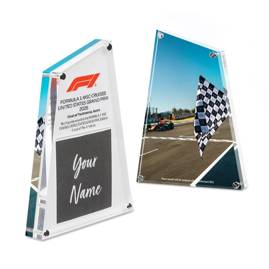 Own The Chequered Flag - 2026 United States Grand Prix 1