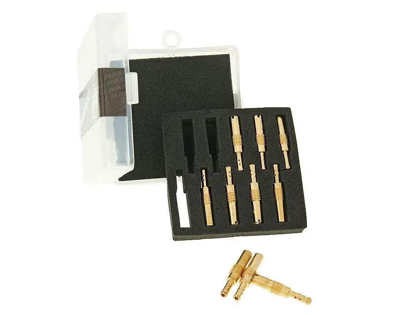 Naraku 10 Piece Pilot Jet Kit For Pwk Type Carbs, Sizes 35-58 1