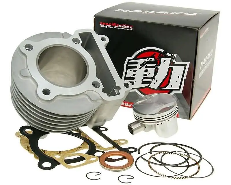 Naraku Big Bore Cylinder Kit Yamaha Zuma 125 / Bws 125 155Cc With Forged Piston 1