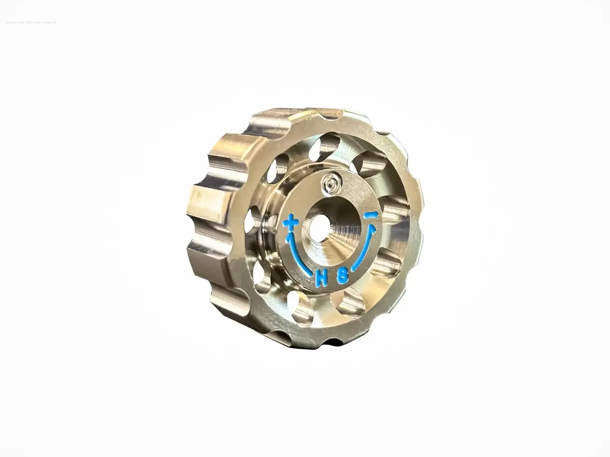 Öhlins Adjuster Knob 1O1 Factory Cnc Silver | Öhlins Shock Absorbers 1