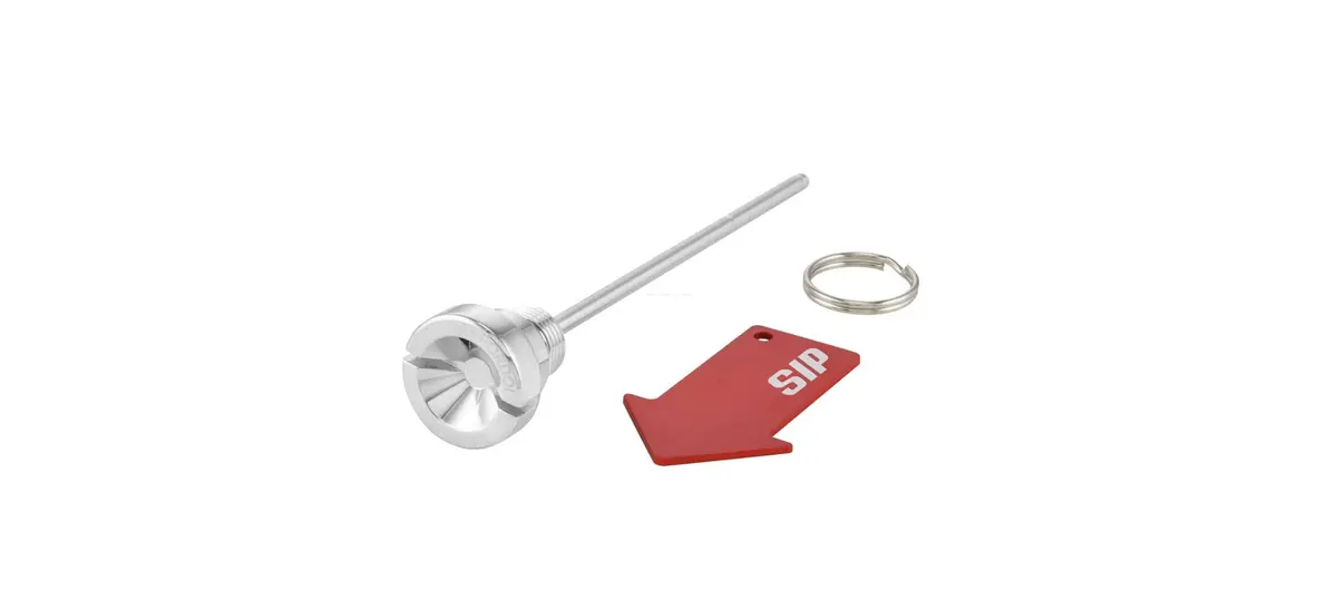 Oil Filler-Plug Bolt Sip Engine Oil Series Pordoi Chrome | Vespa Lx/S 3V 125-150Cc 4T Ac 1
