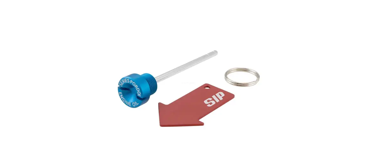 Oil Filler Screw Engine Oil Sip Series Pordoi Matt Blue | Vespa Gts Super/Super Sport/ Gts/Gts Super/Gtv 125-300Cc 1