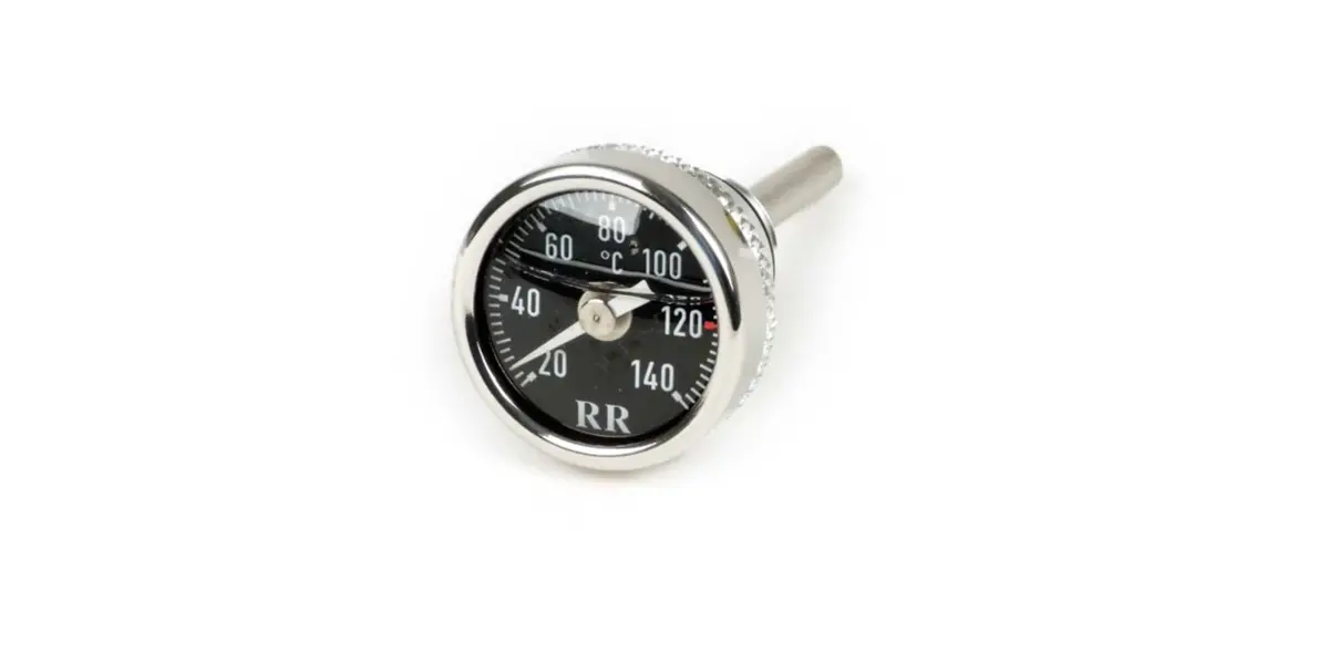 Oil Temperature Gauge Rr Black Dial | Vespa Gt/Gts/Gtv/ Gtl/S/Et4/ Lx/Lxv 125-300Cc 1