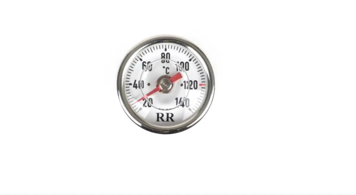 Oil Temperature Gauge Rr White Dial | Vespa Gt/Gts/ Gtv/Gtl/ S/Lx/Lxv/ Et4 125-300Cc 2
