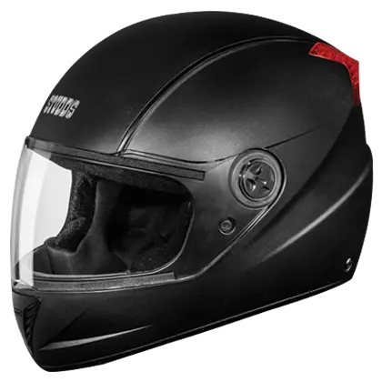 Studds Professional Black With Black Strip Full Face Helmet (L) In Kuwait 1