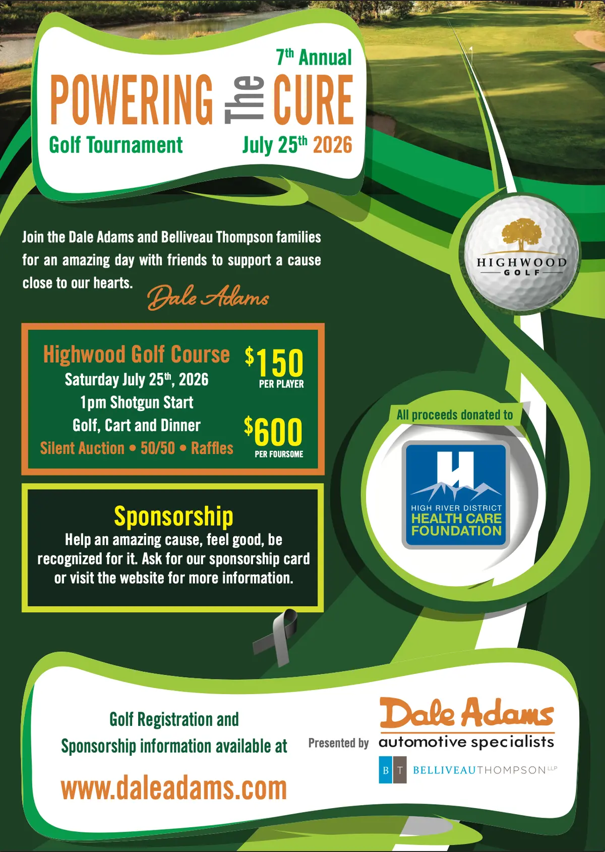 Powering The Cure Golf Tournament Green Fees 1