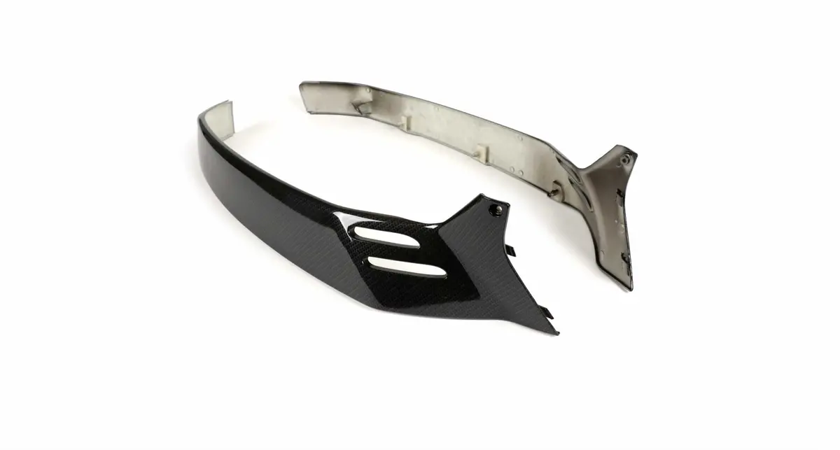 Pair Of Side Panel Trims Moto Nostra Carbon Look | Vespa Gts 125-300Cc 1