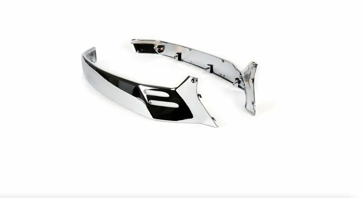 Pair Of Side Panel Trims Moto Nostra Chrome | Vespa Gts 125-300Cc 1